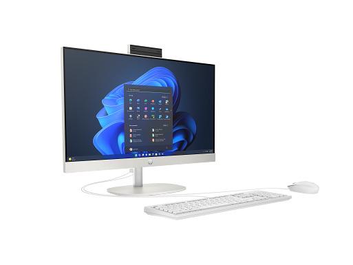 PC AIO HP 23.8" CR U5-125U ARC GRAPHICS 8GB 512GB SSD FHD FREEDOS BRANCO