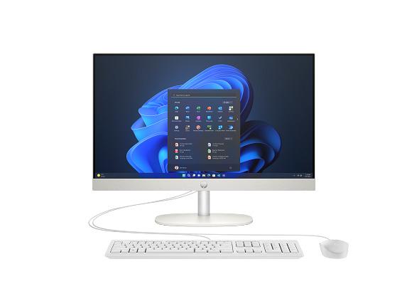 PC AIO HP 23.8 CR U5-125U ARC GRAPHICS 8GB 512GB SSD FHD FREEDOS BRANCO1