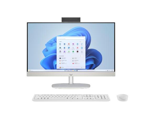 PC AIO HP 23.8" CR U7-155U ARC GRAPHICS 8GB 512GB SSD FHD W11H BRANCO