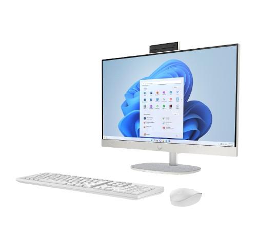 PC AIO HP 23.8" CR U7-155U ARC GRAPHICS 8GB 512GB SSD FHD W11H BRANCO