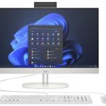 PC AIO HP 23.8" PROONE 240 N300 UHD GRAPHICS 8GB 512GB SSD FHD W11H BRANCO