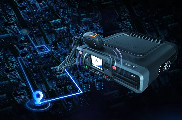 Rádio Movel Hytera HM685G Com GPS (Luanda)